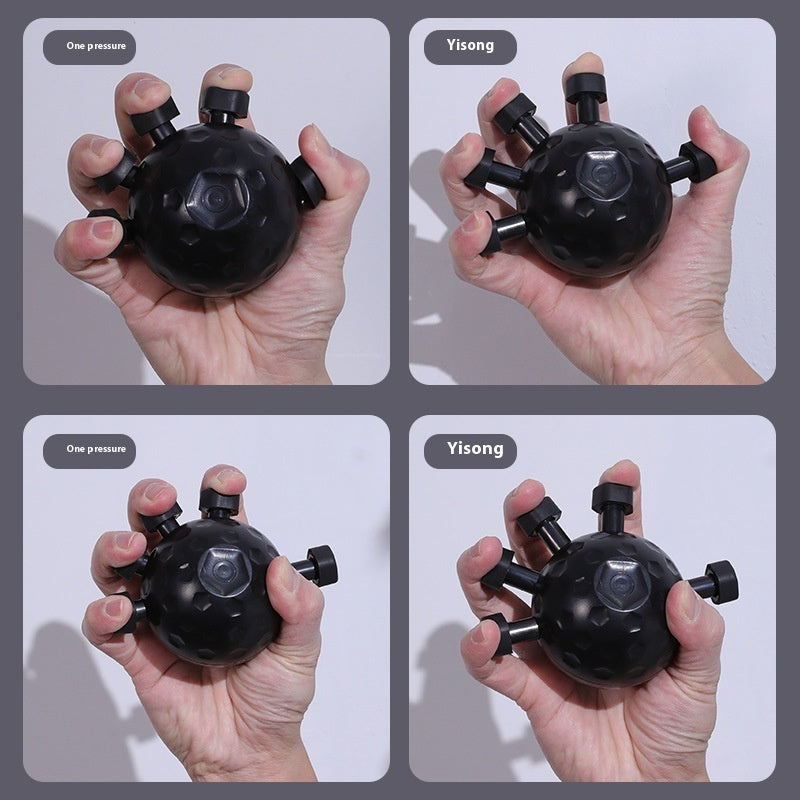 Gym Finger Hand Strengthener Grip Adjustable Resistance Hand Balls Gripper Exerciser for Forearm Strength Climbing Training